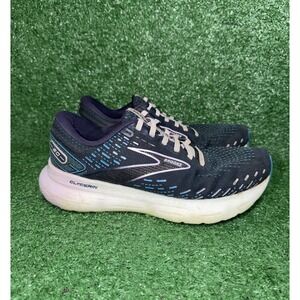 Brooks Glycerin 20 Women Size 8.5 D Wide Blue Running Shoes Sneakers 1203701D499